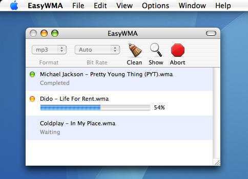 EasyWMA para mac osx