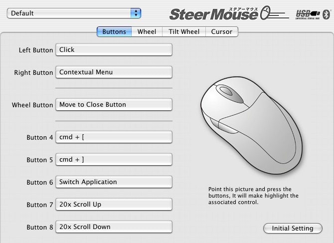 SteerMouse OS X