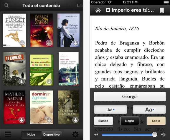 Kindle-ioS