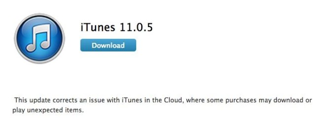 iTunes-11.0.5