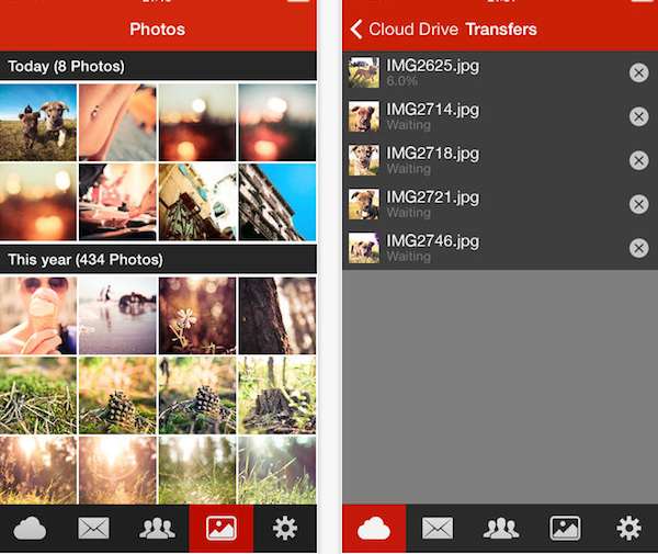 Mega Cloud app para iOS agrega PhotoSync, Passcode y subidas automáticas