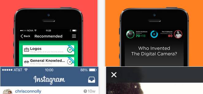 Actualizaciones Instagram 5.0.9 y QuizUp 1.2 para iOS