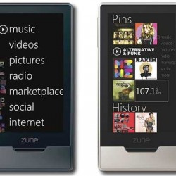 Zune HD pantalla