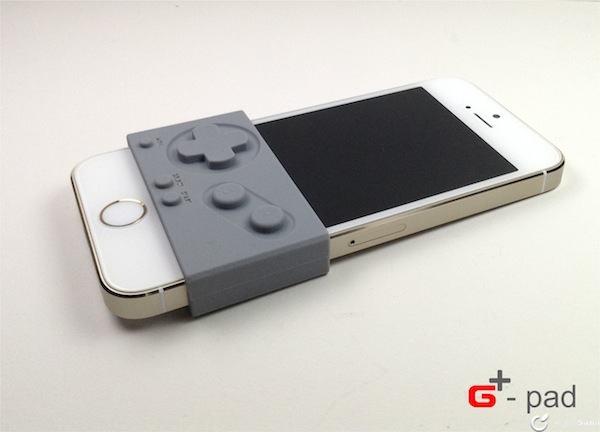 G-pad exclusivo para iPhone 5s, iPhone 5 saca todo su potencial en videojuegos