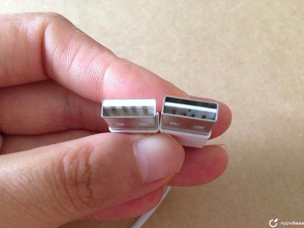 Así podría ser el nuevo conector USB Lightning 2.0 reversible para iPhone 6